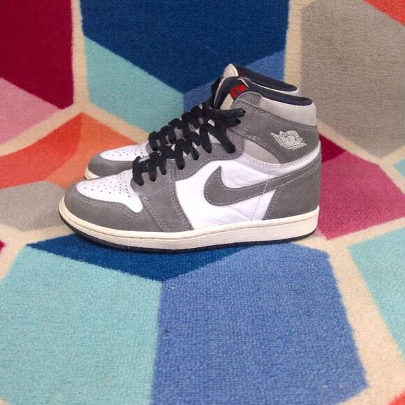 Nike Air Jordan 1 Retro High OG 'Washed Black' DZ5485-051 Size 5.5 - Picture 1 of 7